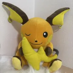 ポケットモンスター もふぐっとしっぽみてみて!ぬいぐるみ ライチュウ