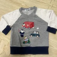 familiar ファミリア　トレーナー　グレー　80cm