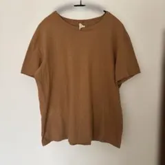 YAECA ヤエカ クルーネック 半袖 Tシャツ ブラウンのサムネイル