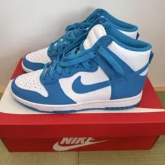 NIKE DANK HI RETRO/ホワイト、ブルー