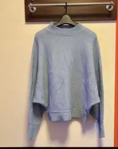 UrbanResearch SonnyLabel 水色 クルーネック ニット