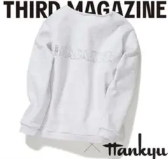 THIRD MAGAZINE サードマガジン ビッグロゴ刺繍 スウェット - メルカリ