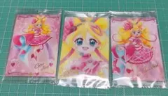 プリキュアウエハース12 キュアアイドルHR +おまけ2枚