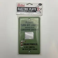 Far East Power Company スイッチプレート　カーキ色　1口