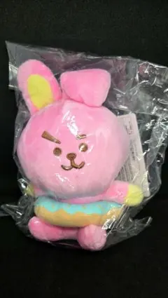 BT21 COOKY マスコット ぬいぐるみ ピンク - メルカリ