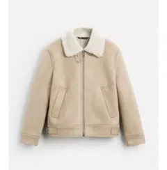 【ZARA】ムートンジャケット