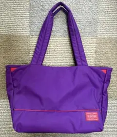 【美品】PORTER GIRL ポータートートバッグ ムースSパープル　限定色のサムネイル