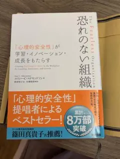 【良品】恐れのない組織 エイミー・C・エドモンドソン
