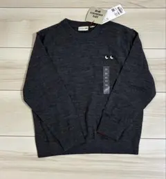 新品　ユニクロ　アニヤハインドマーチ　コラボ　メリノクルーネックセーター　グレー