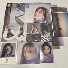 TWICE ジヒョ ZONE ポスター ポストカード トレカ