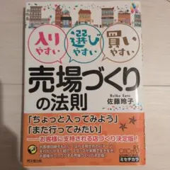入りやすい 選びやすい 買いやすい 売場づくりの法則