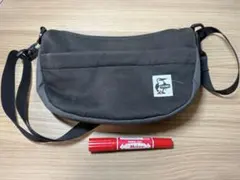 【使用感あり】CHUMS ショルダーバッグ 黒