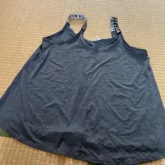 ROXY グレー タンクトップ Lサイズ