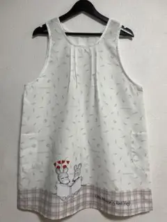 ★G786★新品　ねずみくんのチョッキ　全体プリント　エプロンのサムネイル
