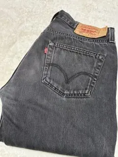 Levi's 501 ブラックデニム W33 L30 ハイチ製後染め