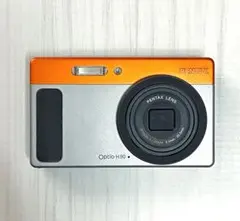 PENTAX Optio H90 コンパクトデジタルカメラ オレンジ 動作品 PENTAX Optio H90【希少❗️】【実写済み】【動作品】付属品フル