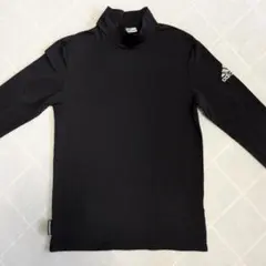 adidas ハイネックアンダーシャツ 黒