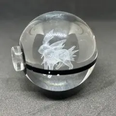 【レア】ポケモン サンダース クリスタルボール インテリア フィギュア 海外限定