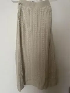 【超美品】GU ジーユー ニット タイト スカート ライト ベーシック