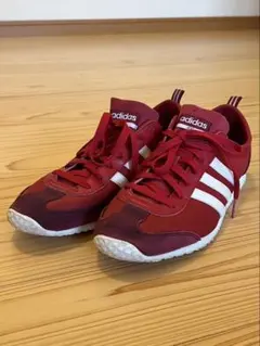 adidas neo レッド スニーカー