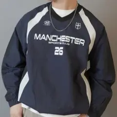 SPINNS スウェット ナイロンプルーオーバー　トレーナー　スピンズ