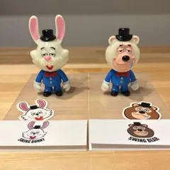 SWINGTOYS SWING BUNNY SWING BEAR ワンフェス冬 MEDICOM TOY - SWINGTOYS SWING BUNNY XmasColor