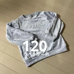 裏起毛　長袖トレーナー　120