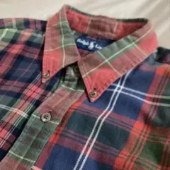 希少‼︎ 90s‼︎ RALPH LAUREN クレイジーパターン 長袖シャツ