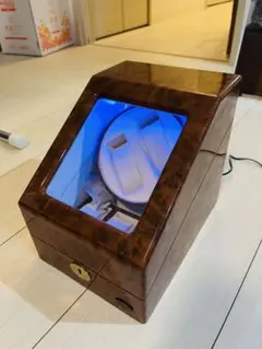 LUHW ローテンシュラガー 木製4連ワインディングマシーン　ダークブラウン LUHW | ラグジュアリーなワインディングマシーン