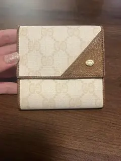 オールド　グッチ　pvc 財布　ヴィンテージ
