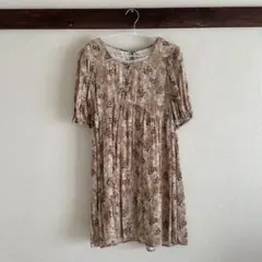 新品タグ付き　ZARA キッズ　花柄ワンピース