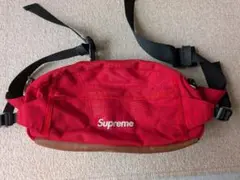 Supremeシュプリーム ボディバッグ ウエストバッグ 赤レッド - メルカリ