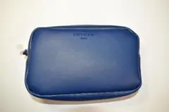 カタール航空ビジネスクラス diptyque PARIS ポーチ ブルーグリーン