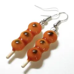 みたらし団子のピアス　イヤリング