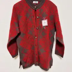 パリジョワ　pari joie カーディガン　タグ付き　ウール100% M L