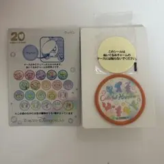 ディズニーシー　TDS ワッペン　20周年　20th 全員集合　シルエット