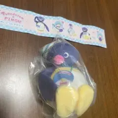 Tuxedosam x PINGU ぬいぐるみマスコット カプセルトイ　おすわり