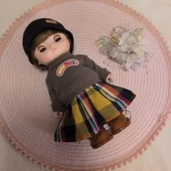 （130）メルちゃん　ソランちゃん　レミンちゃん　トレーナー　スカート