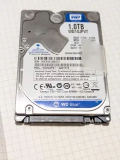 WD 1TB 内蔵型ハードディスクドライブ WD10JPVT