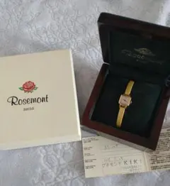 ☆Rosemont ロゼモン スイス製 手巻き時計 ゴールド☆のサムネイル