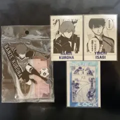 ブルーロック展　黒名蘭世　アクリルスタンド　ぱしゃこれ　潔与一　クリアカード