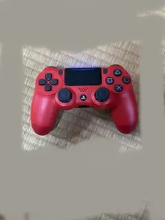 【純正品】ps4 DualShock 4 コントローラー レッド【微ジャンク】