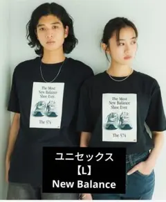 New Balance The 574 Tシャツ ブラック Lのサムネイル