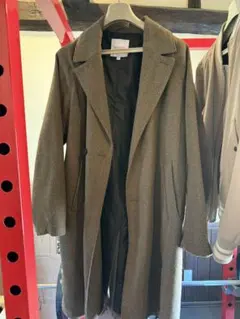 URBAN RESEARCH チェスターコート L ブラウン