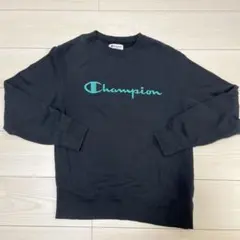 Champion ブラック スウェット Mサイズ