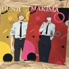 チェンソーマン　やよい軒　コラボ クリアファイル 2枚セット