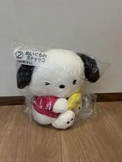 상태좋음 ポチャッコ ２ぬいぐるみ 산리오 히트 쿠지