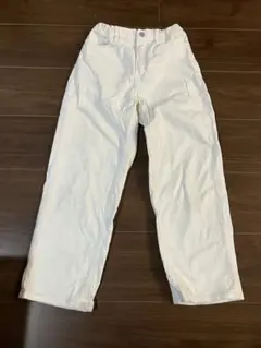 ズボン　白