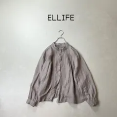 美品✨アトリエナルセ naruse リネンスタンドオフカラーブラウス