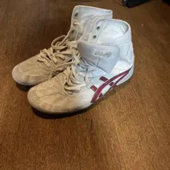 ASICS ボクシングシューズ グレー ハイカット 楽天市場】アシックス リングシューズ（カラーグレー）の通販